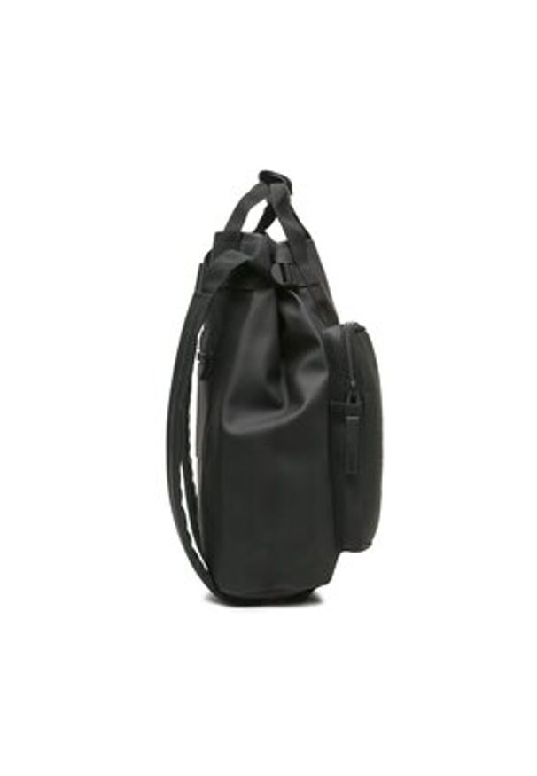 Rains Plecak Texel Tote Backpack W3 14240 Czarny. Kolor: czarny. Materiał: materiał
