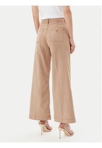 Guess Jeansy W5GA1Y WH7B1 Brązowy Wide Leg. Kolor: brązowy #2