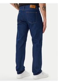 Calvin Klein Jeans Jeansy J30J327207 Granatowy Straight Fit. Kolor: niebieski