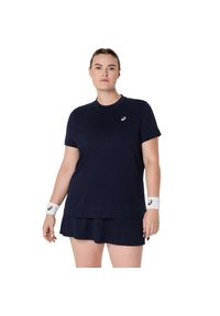 Damski jersey Asics Court. Kolor: niebieski. Materiał: jersey. Sport: tenis #1