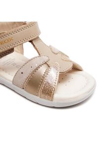 Geox Sandały B Sandal Alul Girl B451YC 085MA C5379 M Beżowy. Kolor: beżowy