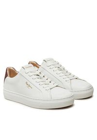 Pepe Jeans Sneakersy PLS00030 Biały. Kolor: biały. Materiał: skóra #5