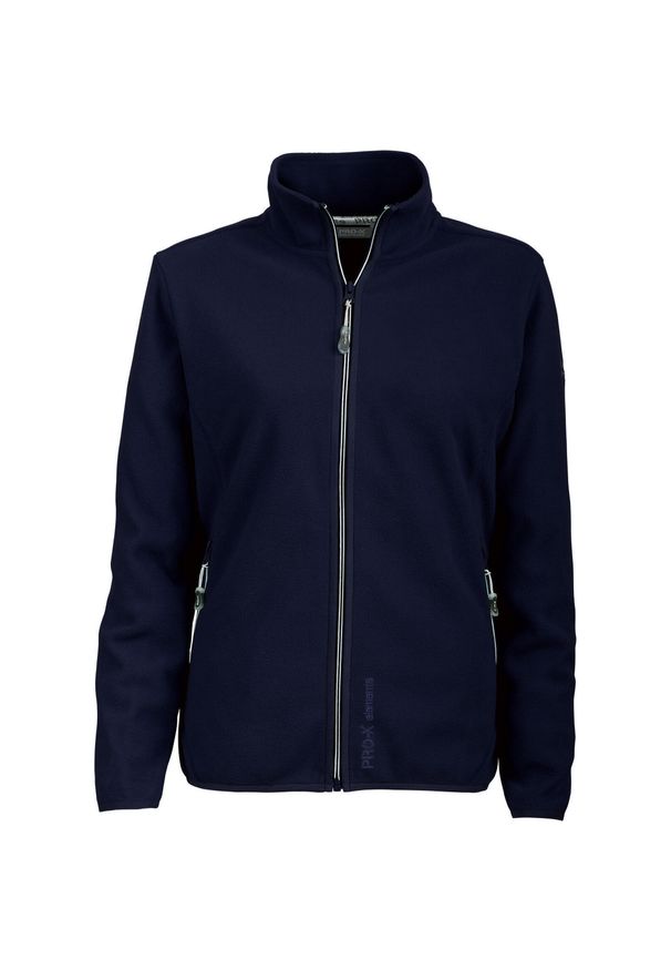 PRO-X ELEMENTS - Damska kurtka polarowa Pro-X Elements Britta. Kolor: niebieski. Materiał: polar. Sport: turystyka piesza