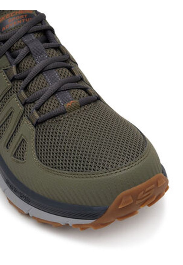 skechers - Skechers Trekkingi Switch Back-Venture Seeker 237686/GRMT Khaki. Kolor: brązowy. Materiał: materiał. Sport: turystyka piesza