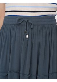 only - ONLY Spódnica mini 15219931 Niebieski Regular Fit. Kolor: niebieski. Materiał: wiskoza #6