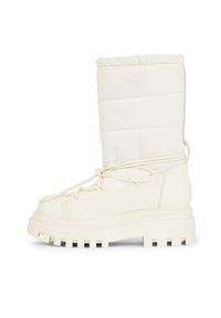 Calvin Klein Jeans Śniegowce Flatform Snow Boot Nylon Wn YW0YW01146 Biały. Kolor: biały. Materiał: materiał