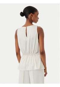 Rinascimento Bluzka CFC0019901002 Écru Regular Fit. Kolor: kremowy. Materiał: syntetyk #4