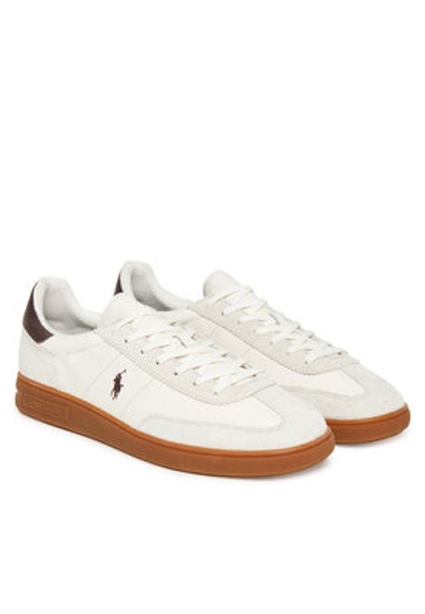 Polo Ralph Lauren Sneakersy Bedford 809973701008 Biały. Kolor: biały. Materiał: zamsz, skóra