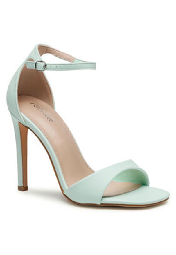 DeeZee Sandały KL-F3492-S1 Zielony. Kolor: zielony. Materiał: skóra