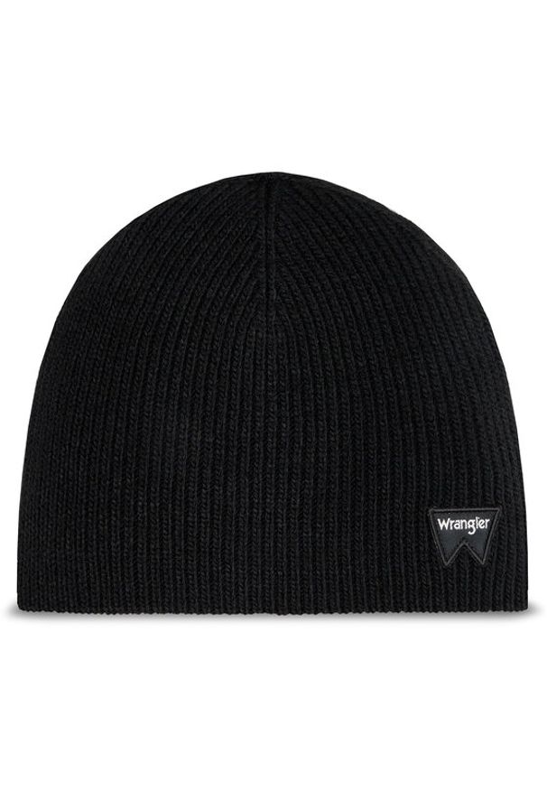 Wrangler Czapka Easy 112356866 Czarny. Kolor: czarny. Materiał: materiał, akryl
