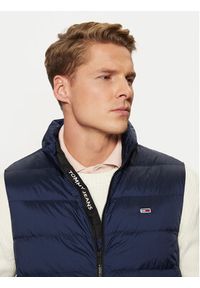 Tommy Jeans Kamizelka DM0DM20663 Granatowy Regular Fit. Kolor: niebieski. Materiał: syntetyk #6