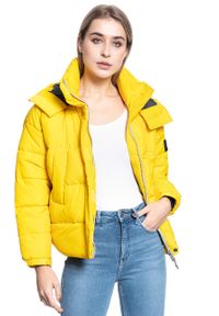 Lee - KURTKA DAMSKA LEE PUFFER JKT LEMON ZEST L56VUMMM. Kolor: żółty #8