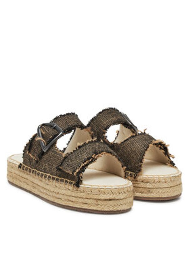 EMU Australia Espadryle Ayers W13168 Czarny. Kolor: czarny. Materiał: materiał
