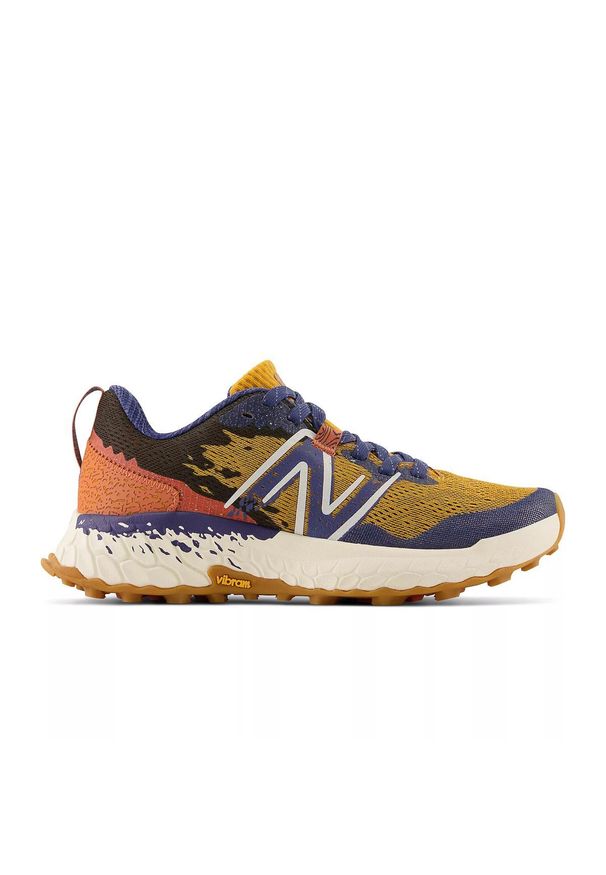 Buty do biegania męskie New Balance MTHIERG7. Kolor: pomarańczowy. Materiał: tkanina, guma, syntetyk, materiał. Sport: bieganie