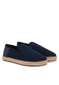 TOMMY HILFIGER - Tommy Hilfiger Espadryle Flex FM0FM05894 Granatowy. Kolor: niebieski. Materiał: materiał #2