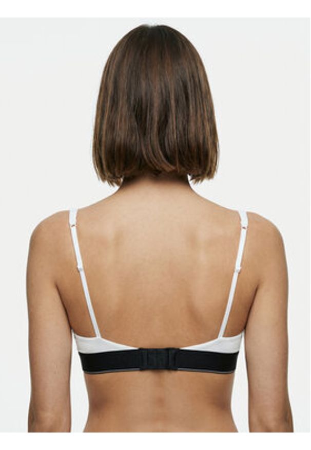 Calvin Klein Underwear Biustonosz braletka LV00QF8703 Biały. Kolor: biały. Materiał: syntetyk
