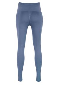 BESHAPED - Legginsy fitness damskie Beshaped Femme Force bezszwowe. Kolor: niebieski. Materiał: nylon. Sport: fitness