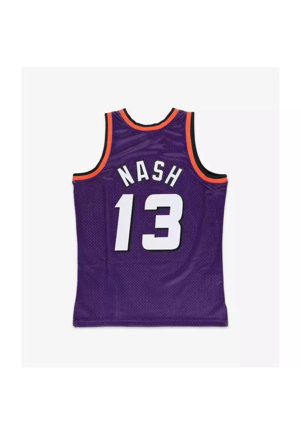 Mitchell & Ness - Koszulka NBA Phoenix Suns Steve Nash Swingman 1996/97. Kolor: fioletowy. Materiał: poliester. Sport: koszykówka