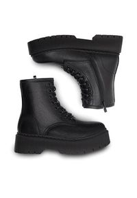 DeeZee Trzewiki H120101-01 Czarny. Kolor: czarny. Materiał: skóra #8