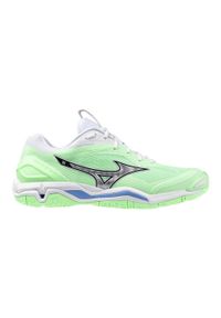 Buty do piłki ręcznej męskie Mizuno Wave Stealth 6. Kolor: zielony. Model: Mizuno Wave