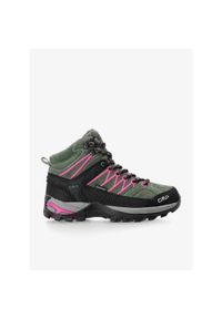Buty turystyczne damskie CMP Rigel Mid WP. Kolor: czarny, zielony, wielokolorowy. Styl: sportowy