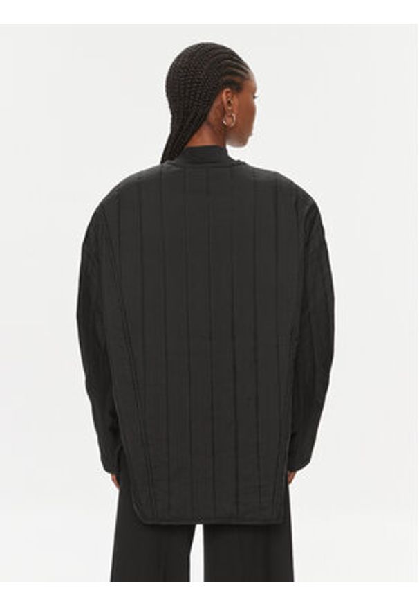 Calvin Klein Kurtka przejściowa Vertical K20K206766 Czarny Oversize. Kolor: czarny. Materiał: syntetyk