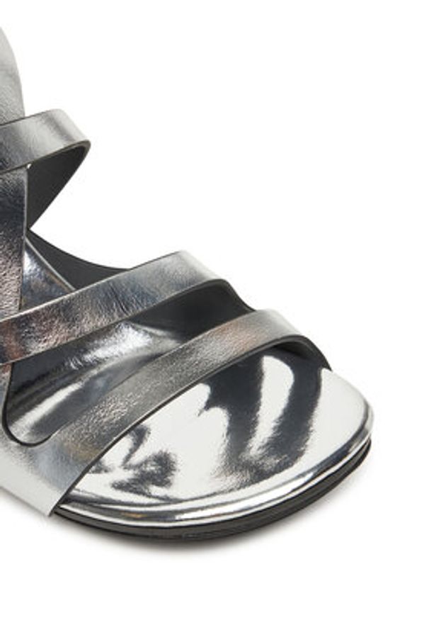 United Nude Sandały Mobius Sia Hi 1083514116 Srebrny. Kolor: srebrny. Materiał: skóra