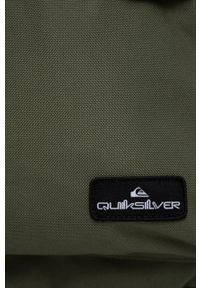 Quiksilver Plecak męski kolor zielony duży gładki. Kolor: zielony. Wzór: gładki #5