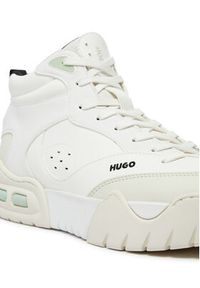 Hugo Sneakersy Kedge 50523969 Biały. Kolor: biały. Materiał: skóra