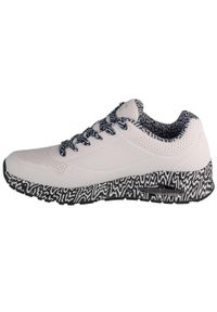 skechers - Buty sportowe Sneakersy męskie, Uno - Stark Mini Drip. Kolor: biały. Sport: turystyka piesza