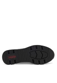 Rieker Sneakersy N6352-60 Beżowy. Kolor: beżowy. Materiał: materiał #6