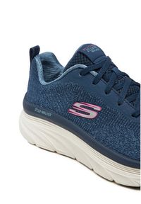 skechers - Skechers Sneakersy 149815 NVY Granatowy. Kolor: niebieski. Materiał: materiał #2