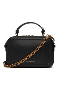 Karl Lagerfeld - KARL LAGERFELD Torebka B1W30269 Czarny. Kolor: czarny. Materiał: skórzane #4