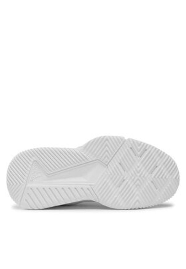 Adidas - adidas Buty halowe Court Team Bounce 2.0 HR1235 Biały. Kolor: biały. Materiał: materiał