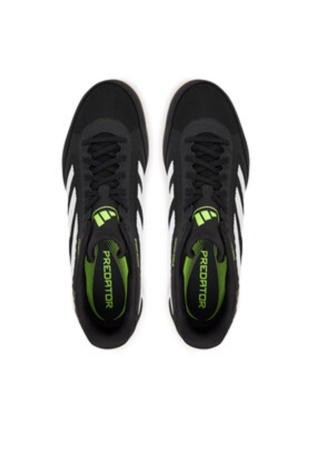Adidas - adidas Buty do piłki nożnej Predator League JI1143 Czarny. Kolor: czarny. Materiał: materiał