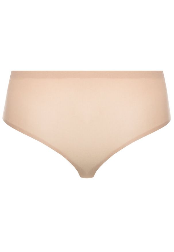 Chantelle Figi Brazylijskie z wysokim stanem Soft Stretch C10690 Beżowy. Stan: podwyższony. Kolor: beżowy. Materiał: syntetyk