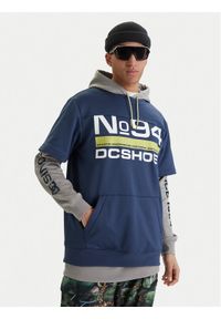 DC Shoes Bluza Dryden ADYFT03411 Niebieski Regular Fit. Kolor: niebieski. Materiał: syntetyk #1