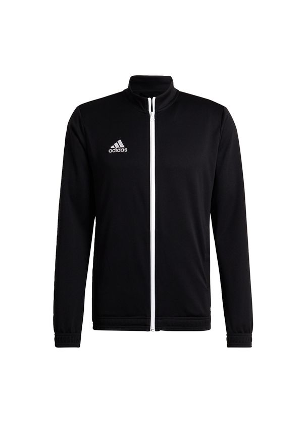 Adidas - Entrada 22 Track Jacket. Kolor: czarny. Materiał: materiał. Sport: piłka nożna