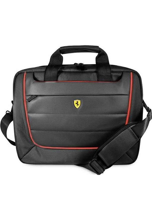 Torba Ferrari Ferrari Torba FECB15BK laptop 15" czarny/black Scuderia. Kolor: czarny