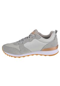 skechers - Buty do chodzenia damskie, Skechers OG 85 Goldn Gurl. Zapięcie: sznurówki. Kolor: wielokolorowy, niebieski, szary. Materiał: materiał, syntetyk, tkanina. Szerokość cholewki: normalna. Sport: turystyka piesza
