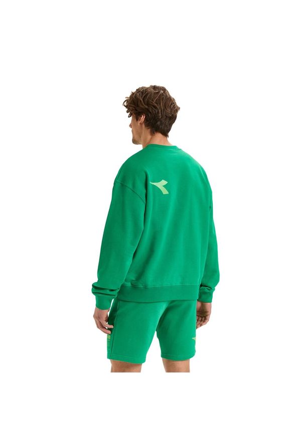 Diadora - Bluza DIADORA SWEATSHIRT CREW MANIFESTO. Kolor: zielony