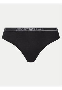 Emporio Armani Underwear Komplet 2 par stringów 163333 4F223 00020 Czarny. Kolor: czarny. Materiał: bawełna #4