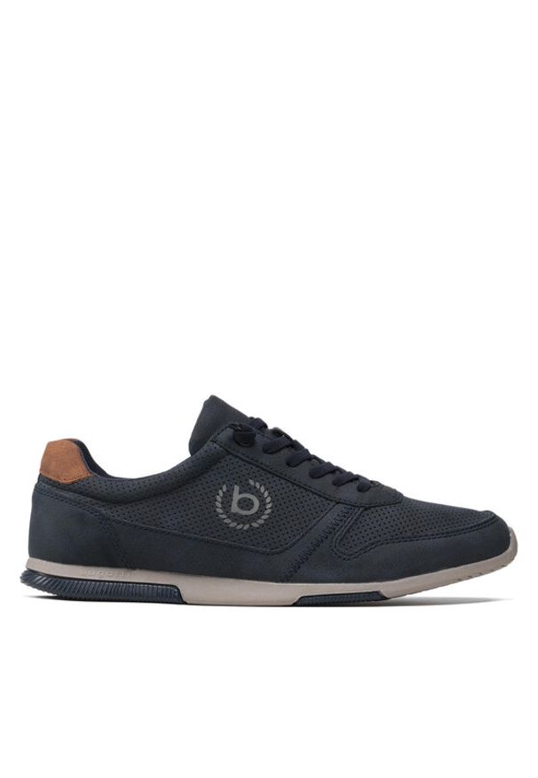 Bugatti Sneakersy 325-86706-5000 Granatowy. Kolor: niebieski. Materiał: skóra