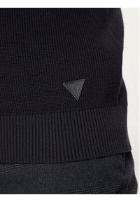 Guess Sweter M5RR09 Z3BV1 Granatowy Regular Fit. Kolor: niebieski. Materiał: bawełna