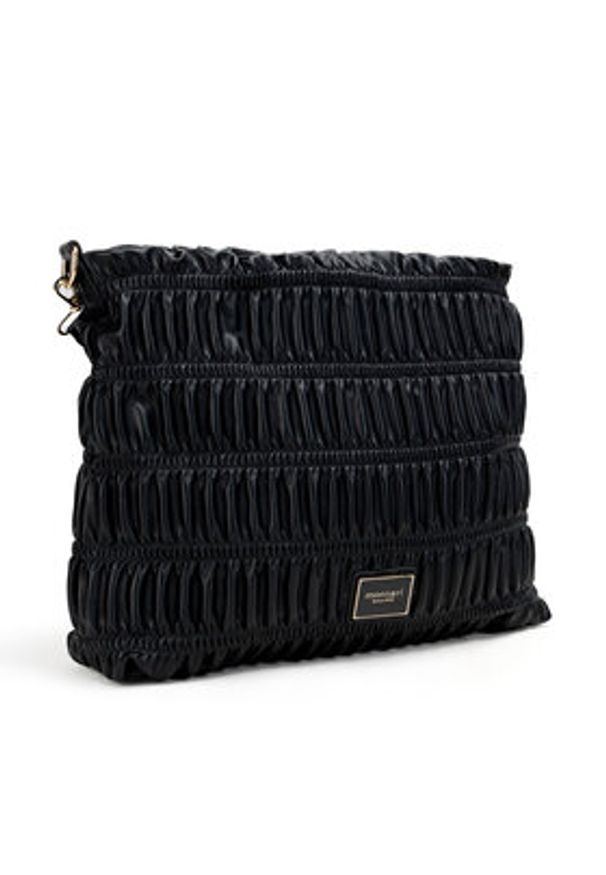Monnari Torebka TORIMP0-24Z-BAG4060-K020D000 Czarny. Kolor: czarny. Materiał: skórzane
