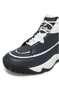 Shaq Sneakersy V11-183 Granatowy. Kolor: niebieski. Materiał: materiał, syntetyk