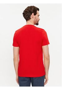 TOMMY HILFIGER - Tommy Hilfiger T-Shirt Logo MW0MW11797 Czerwony Slim Fit. Kolor: czerwony. Materiał: bawełna