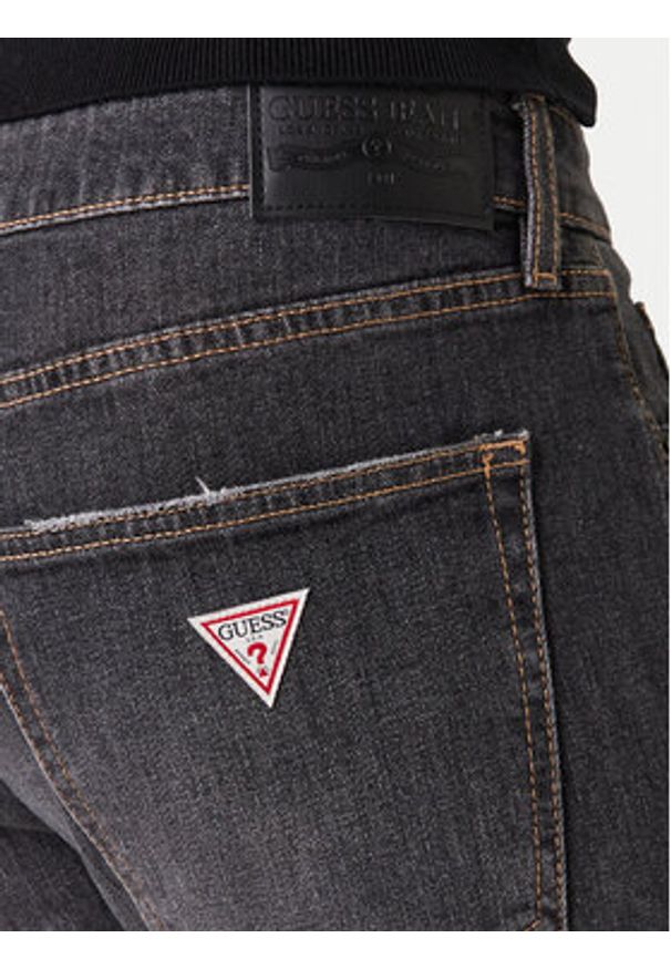 Guess Jeans Jeansy M6RA1C D5LW6 Czarny Slim Fit. Kolor: czarny