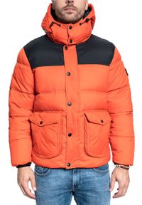 Lee - MĘSKA KURTKA ZIMOWA LEE PUFFER JACKET POINCIANA L86NSZOL 112122746. Sezon: zima #4