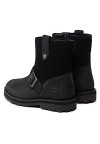 Timberland Kozaki Courma Kid Wl.Biker Bt TB0A2H67015 Czarny. Kolor: czarny. Materiał: nubuk, skóra #8